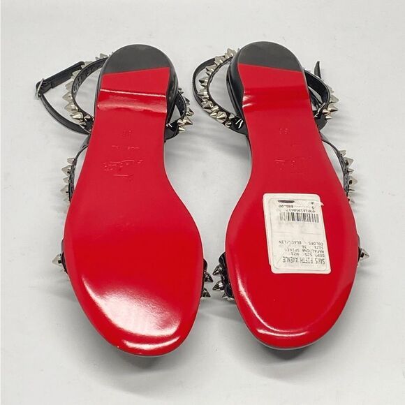 Christian Louboutin Mafaldina Spikes Ankle Strap Sandal size 36 - Picture 14 of 16